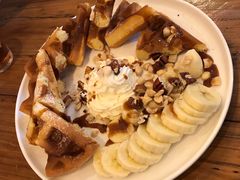 香蕉脆果仁华夫饼-西关84·History·Art·Cafe