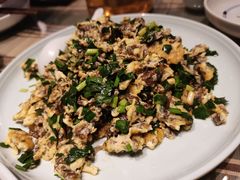 韭菜地软炒鸡蛋-大厨小馆(华阳城店)