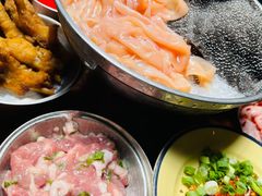 特色内脏九宫格拼盘-王歘歘·chuǎ火锅(五道营店)