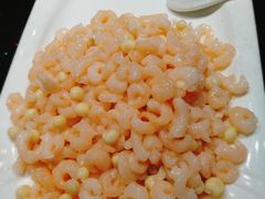 鸡头米炒虾仁-老苏州芳和园茶酒楼  传统苏帮菜(观前店)