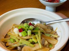 岩蒜炒年糕-新荣记(西溪湿地店)