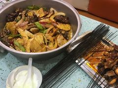 羊肉串小把-尕胡才炕锅烤羊肉馆(八一路店)