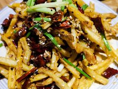 干煸藕丝-静一餐厅·湖北菜(前门创始店)
