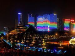 -钱江新城灯光秀