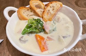 Creamy Vegetable Stew Chicken