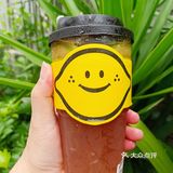 整颗芒果鲜果肉的柠檬茶，夏天喝超爽，快来新洲打卡吧