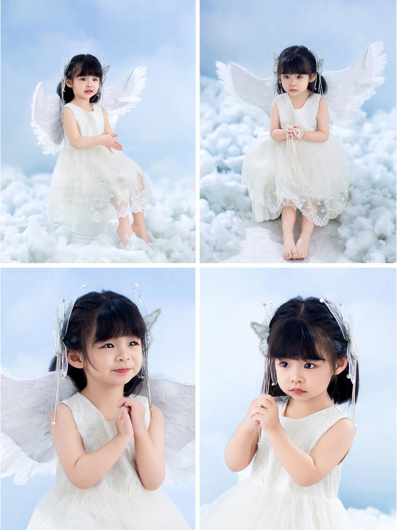 梦幻天使儿童照💫简直太治愈哒