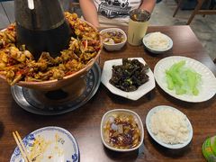-超越炭火牛蛙火锅鸡(河东店)