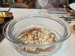 藜麦酵香火腿堂蒸手撕鸡枞-泓0871臻选云南菜·味庄