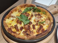 藤椒鸡肉菌菇浓香披萨-乔泰勒JOETYLER西餐厅(曲江店)