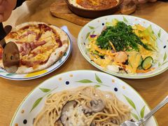 奶油蘑菇汁意面-萨莉亚意式餐厅(中北永旺店)