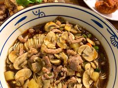 蘑菇肉丝面-爱家面馆(常州总店)