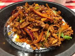 铁板孜然烧烤羊肉-西贝(上海新梅广场店)