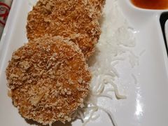 炸虾饼-食肆&Fourteen(武林夜市店)