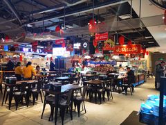 大堂-盒马鲜生(文景博乐里购物广场店)