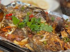 鲜烤鲈鱼-郑喜旺烧烤(郑州总店)