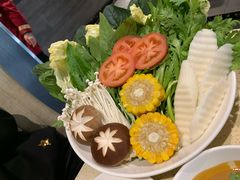 蔬菜拼盘-蜀留香火锅·始于1999·原四川老火锅(白堤路店)
