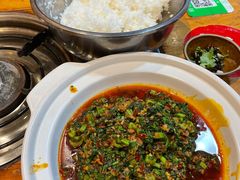 青菜炒牛肉-苗阿哥