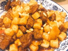 松子牛肉炒年糕-兔爸私家小厨(新北万达店)
