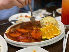 咖喱虾饭-panchos 墨西哥餐厅(嘉绿苑店)