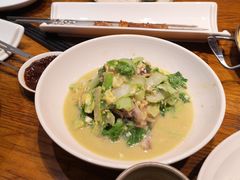 笔管鱼炒小白菜-必点海鲜·鲅鱼水饺(鞍山西道店)