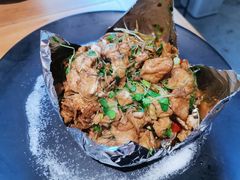 火焰豆腐包-朵朵开素食餐厅(后宰门街店)