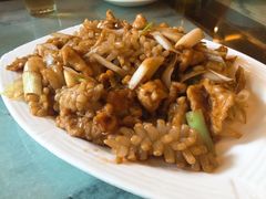 葱爆三样-惠宾饭庄(中山路店)