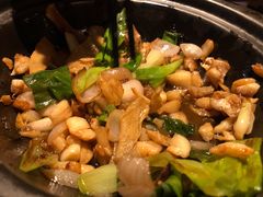 姜葱牛蛙煲-新旺茶餐厅·早餐·夜宵(仙霞店)