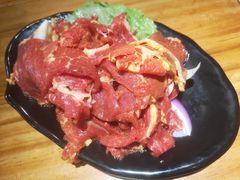 现拌鲜牛肉-吉志烤肉(太原总店)