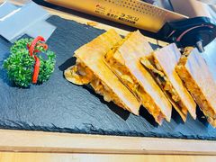 辣味蘑菇鸡肉薄饼-像素研食The pixlab (皮市街店)