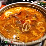 杭州美食🍱冬日小温暖🌞辣味牛肉锅➕乌冬面
