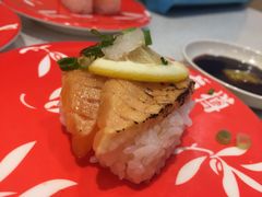 炙烤三文鱼-京樽回転寿司(奥林匹克店)