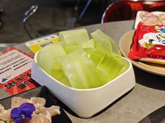 会开花的莴笋片-生活如沸·顺德水牛奶火锅(大学路店)