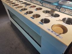 自助调料区-捞天下大众火锅(水上公园店)