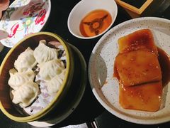 韭菜马蹄鲜肉蒸饺-老头儿油爆虾·知味杭州(爱琴海购物中心)