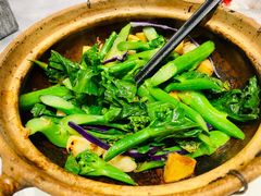 虾酱啫芥兰-广东道至正餐厅(区庄店)