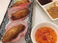 蒜香炸鸡中翅-安蒂娅.悦景轩中餐厅(西乡店)