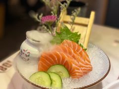 三文鱼腩刺身-羽寿司(东方宝泰店)