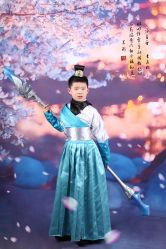 -后宫·古装汉服京剧儿童亲子全家福摄影