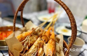 Fatty Boy Charcoal-Grilled River Shrimp