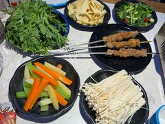 热气羊肉串-舞虾小说.涮肉.烧烤(国顺东路店)