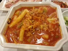 芝士泡面炒年糕-郑阿姨的家·이모네·韩料&烤肉(武川路店)