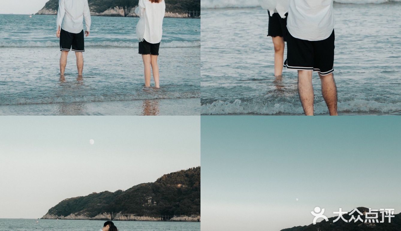 江浙沪周边电影感海滩🏝桃花岛塔湾金沙