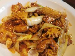香葱爆三样-惠宾饭庄(中山路店)