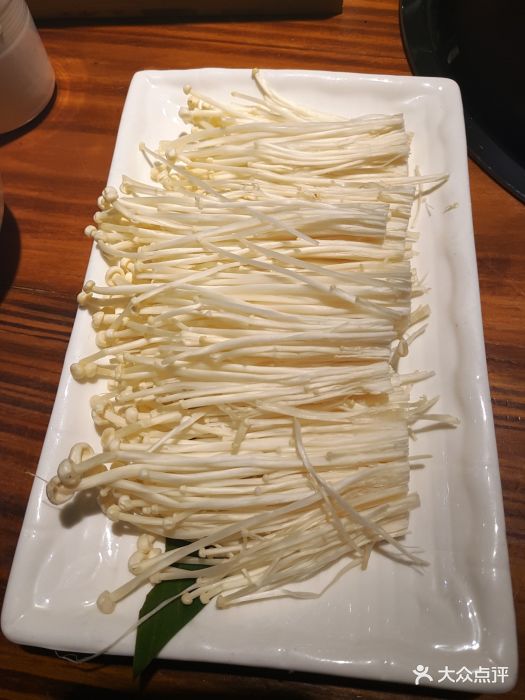 潮正鲜牛腩火锅-金针菇图片-海口美食-大众点评网
