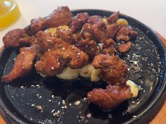 -海派美食·家宴海鲜青岛菜·石锅鲽鱼头(东方城店)