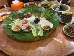 -沐毫傣泐云南菜孔雀宴•手抓饭傣味烧烤(曼听公园店)