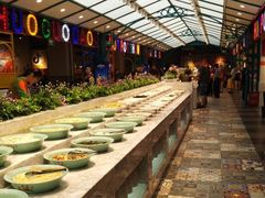 自助调料区-火锅岛潮牌自助餐厅(天津天佑城店)