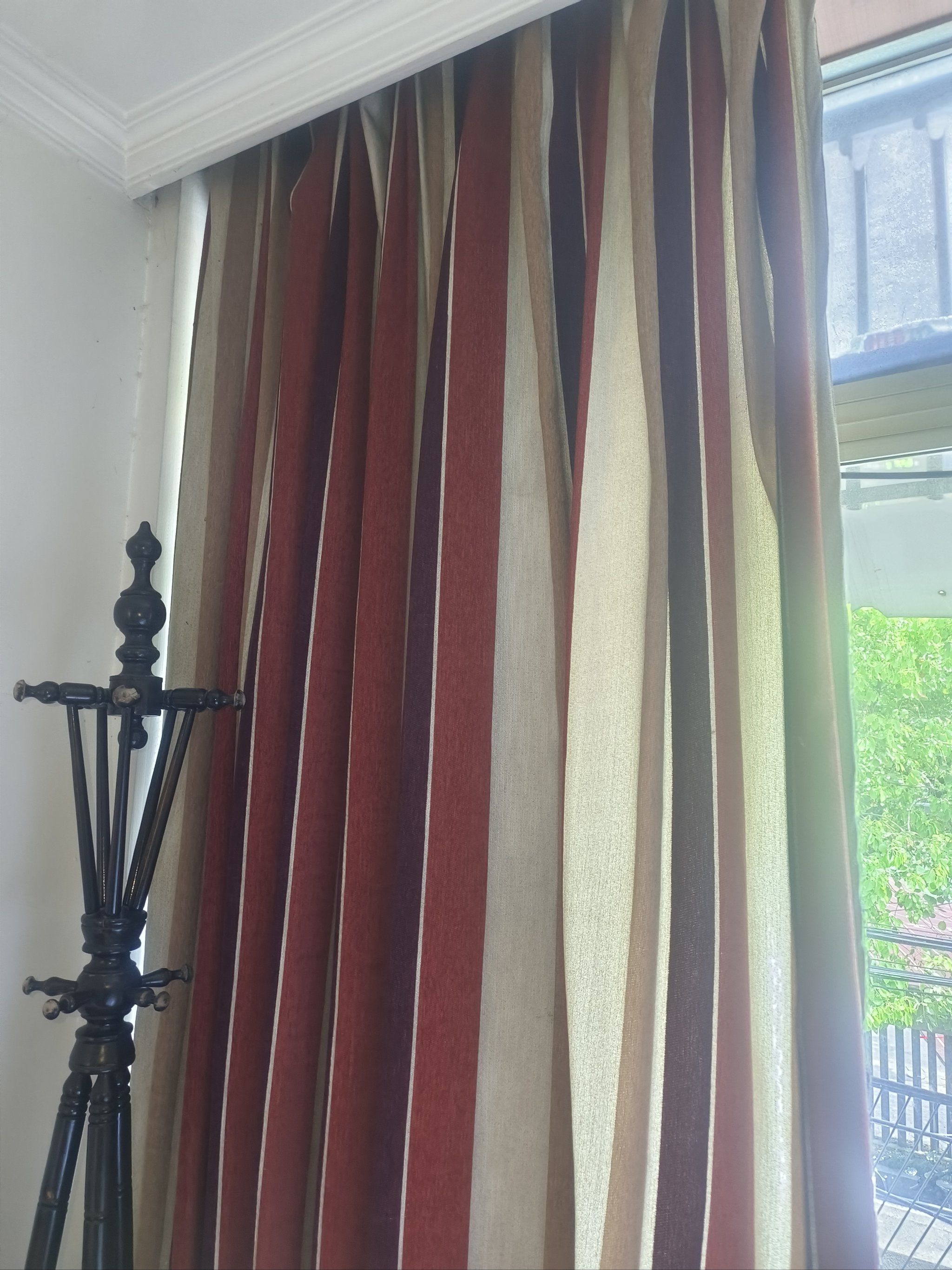 97我家的生活美学丨家居地中海彩色窗帘