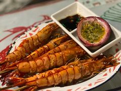 炭烧九节虾-辉记炭烧海鲜大排档·老字号(福田店)